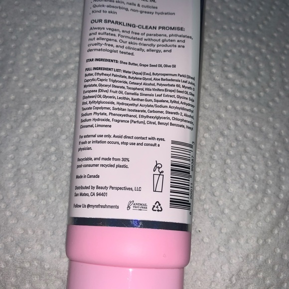 Refreshments Luscious Hand Cream in Citrus Spritz ⭐️Full Size⭐️ 2 fl oz/ 60 ml - Picture 4 of 6